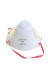 Maschera di protezione antibatterica di 4 pieghe respirabile con due valvole/cinghie cape di rosso fornitore