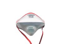 Maschera di polvere pieghevole di FFP2V con resistenza respiratoria bassa economica della valvola fornitore