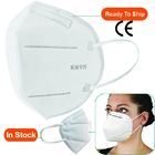 Anti maschera di protezione eliminabile non tessuta di 3 pieghe del respiratore facciale del filtro dalla maschera della polvere KN95 fornitore