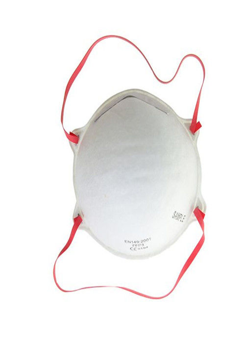 La maschera di polvere N95/FFP2 della sicurezza ha personalizzato il peso con due cinghie cape cucite con punti metallici fornitore