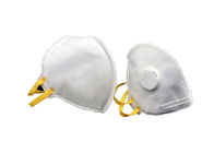 Maschera di polvere respirabile bianca di FFP2V N95/maschera eliminabile N95 per uso conveniente fornitore