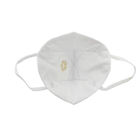 Maschera di protezione della polvere piegata N95, colore bianco industriale BFE 95% - 99% della maschera di protezione fornitore