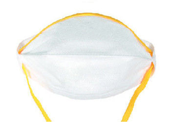 Cinghie gialle durevoli di colore di polvere FFP1 della maschera di progettazione unica pieghevole del fermo fornitore